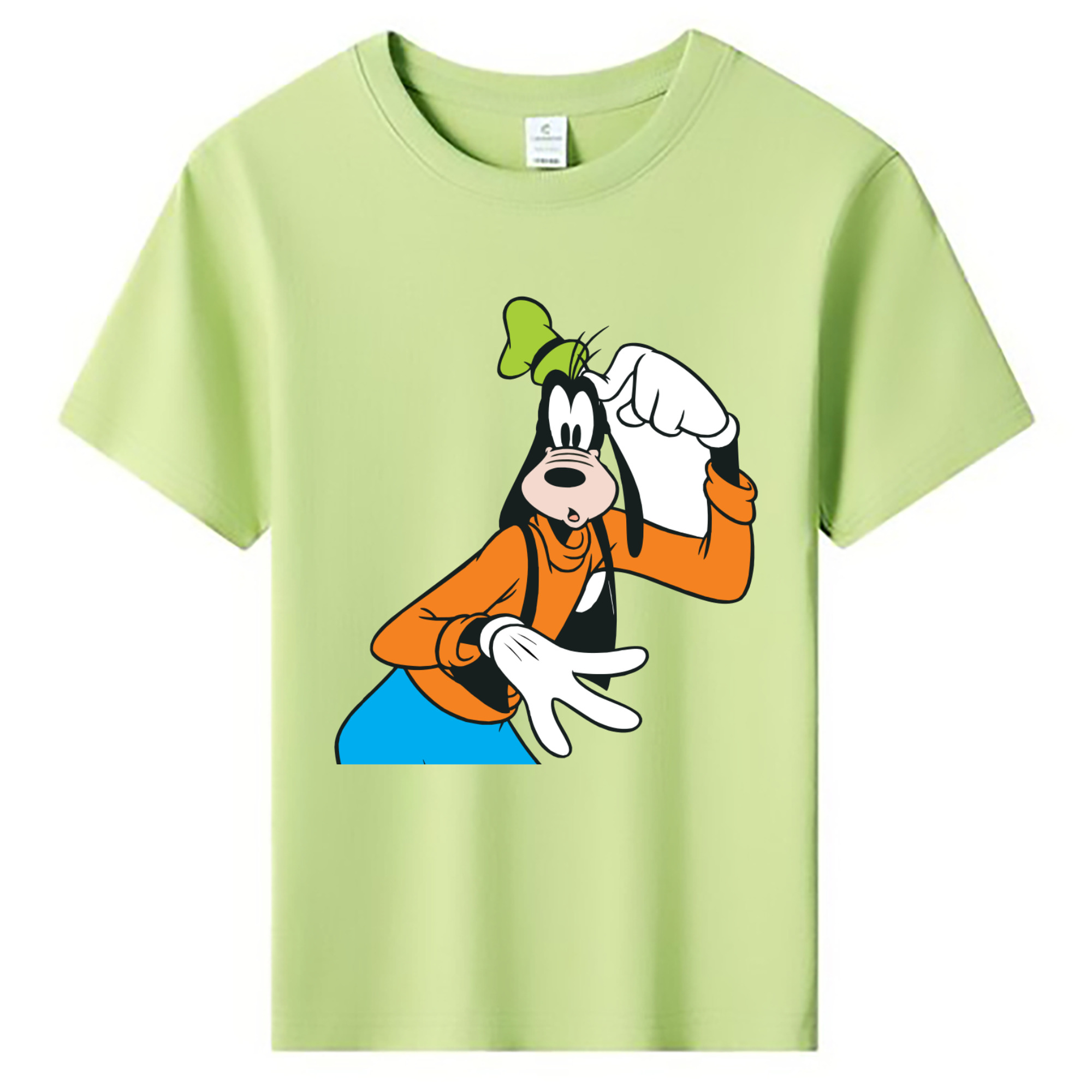 ミッキーマウス Mickey Mouse 綿100％キッズTシャツ（フロントプリント）